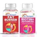 Dr. Morepen Biotin+ Advanced Tablets and Fat Burner Tablets Combo