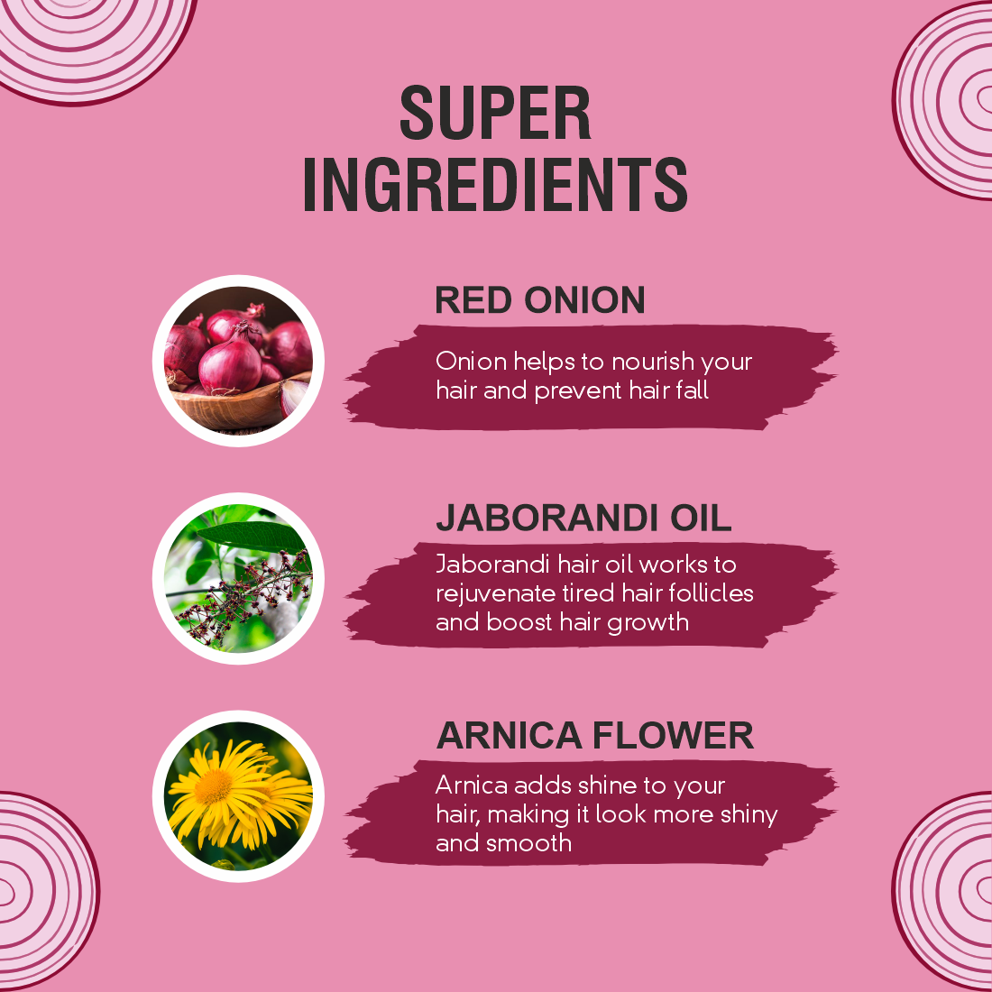 Nuerma Science Onion Hair Serum with Jaborandi Oil