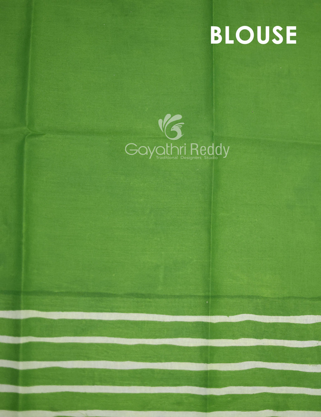 Light Green Colour Combo With Waves Print Pure Mulmul Cotton Saree By Gayathri Reddy Designer Studio