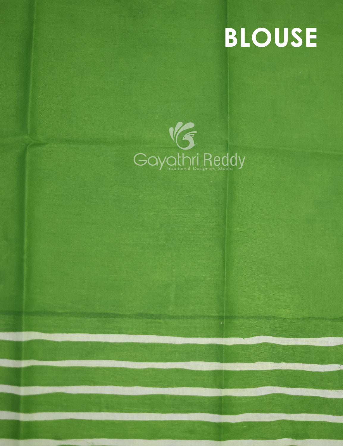 Light Green Colour Combo With Waves Print Pure Mulmul Cotton Saree By Gayathri Reddy Designer Studio