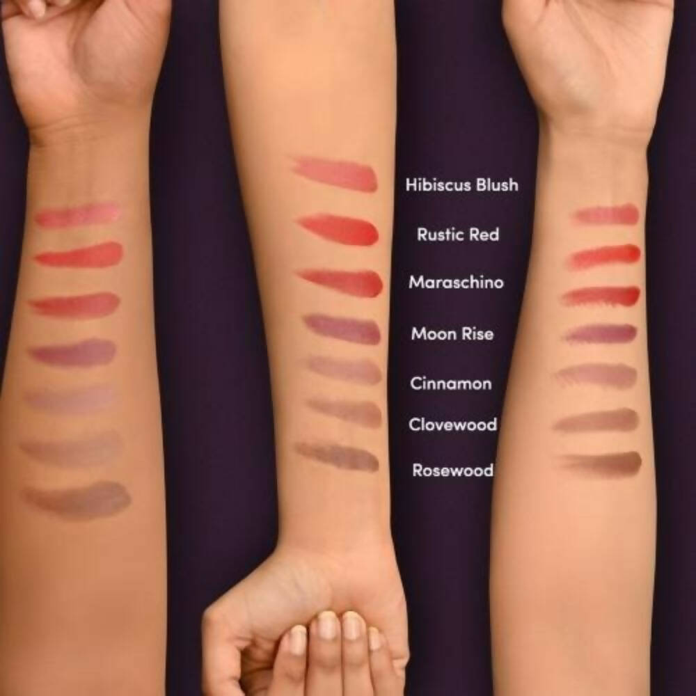 Klome Essentials Vegan Matte Lipstick-Clovewood (Nude Brown)