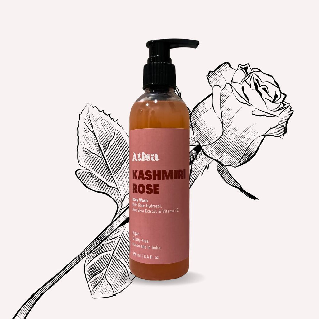 Atisa Kashmiri Rose Body Wash