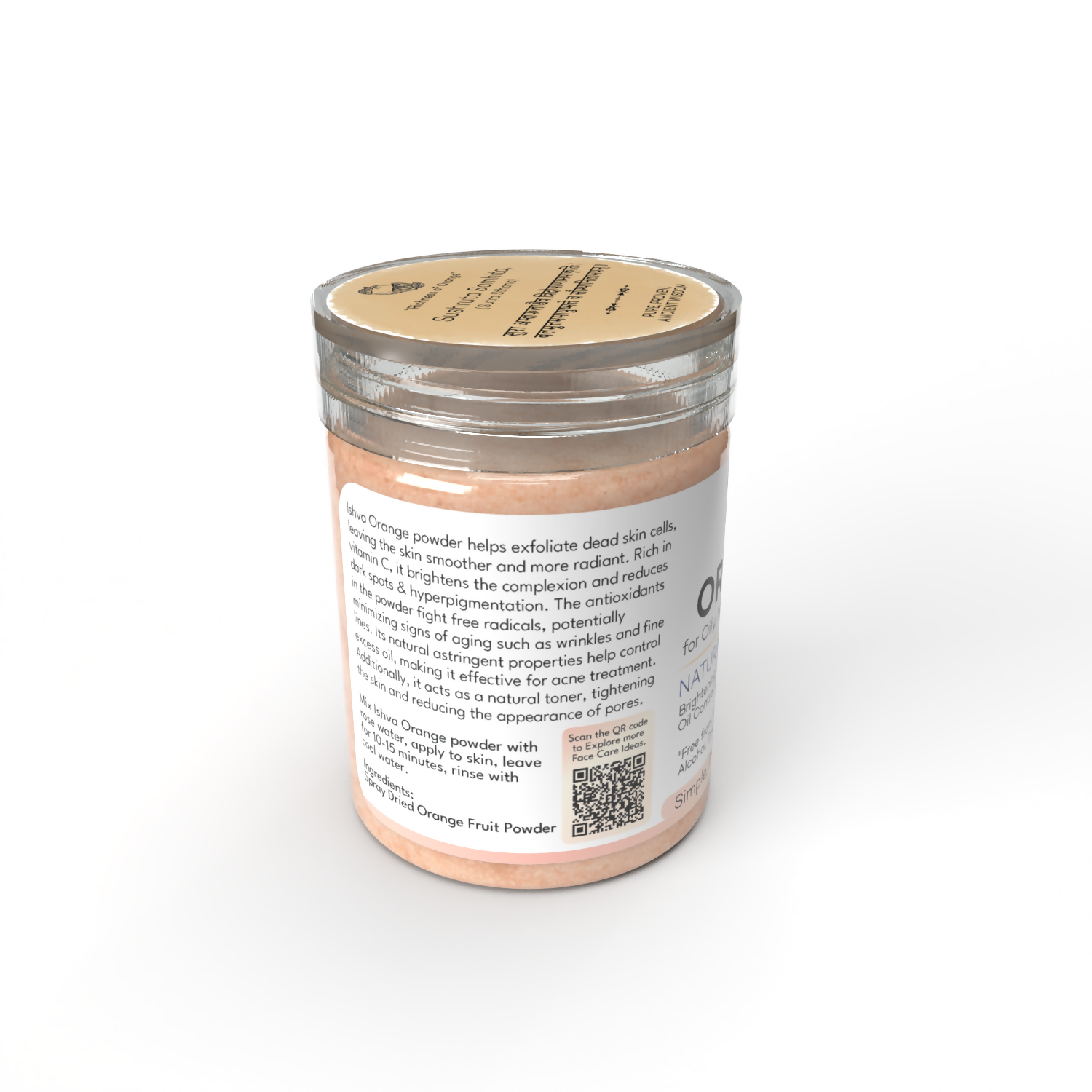 Ishva Orange Powder For Skin