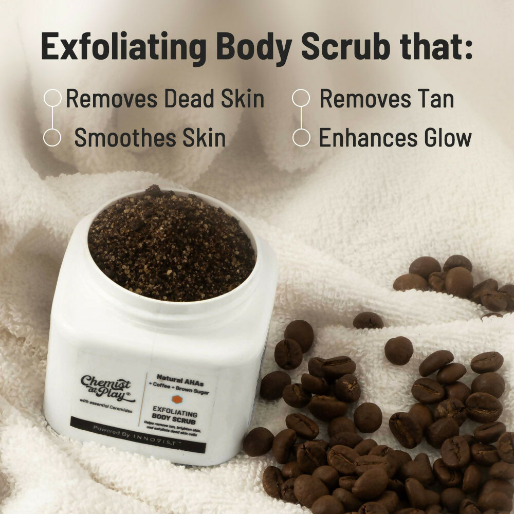 Chemist At Play Retinol Anti-Aging Body Lotion + Exfoliating Body Scrub Combo
