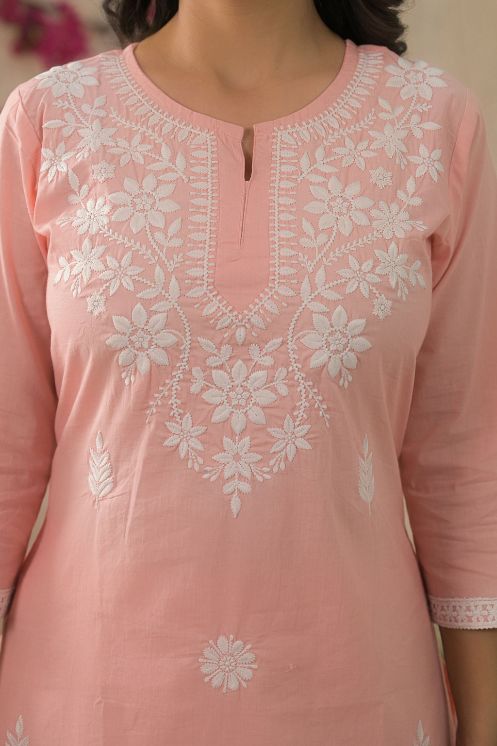 Ethnic Festive Wear Cotton Violate Stitched Suit With Dupatta - Tanisha