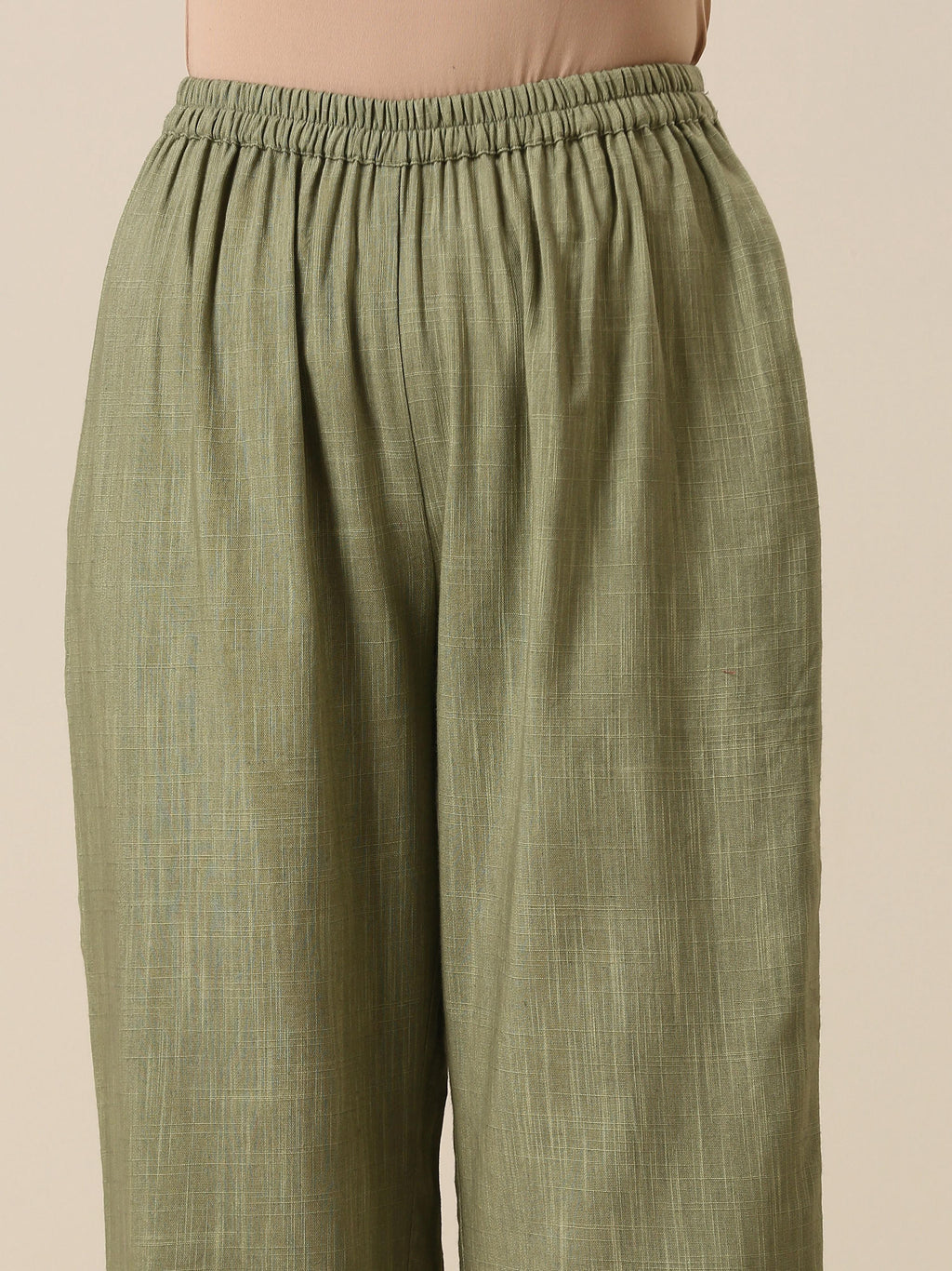trueBrowns Sage Slub Textured Short Co-Ord Set
