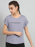 MKH Typography Printed Extended Sleeves Relaxed Fit Dri-FIT T-shirt