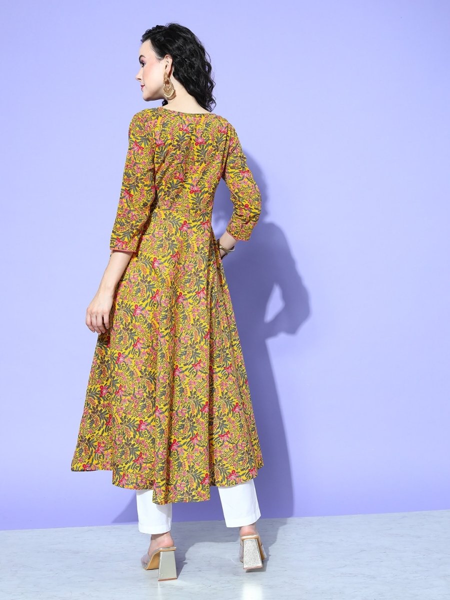 All About You Women Floral Printed Kurta