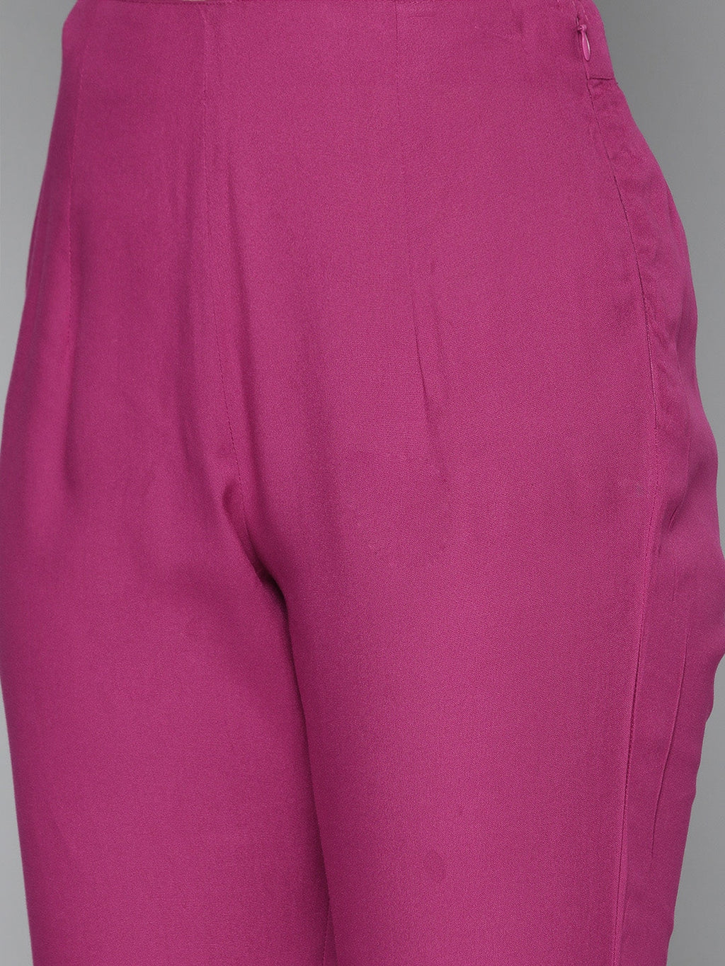HERE&NOW Ethnic Motifs Embroidered Kurta with Trousers & Dupatta
