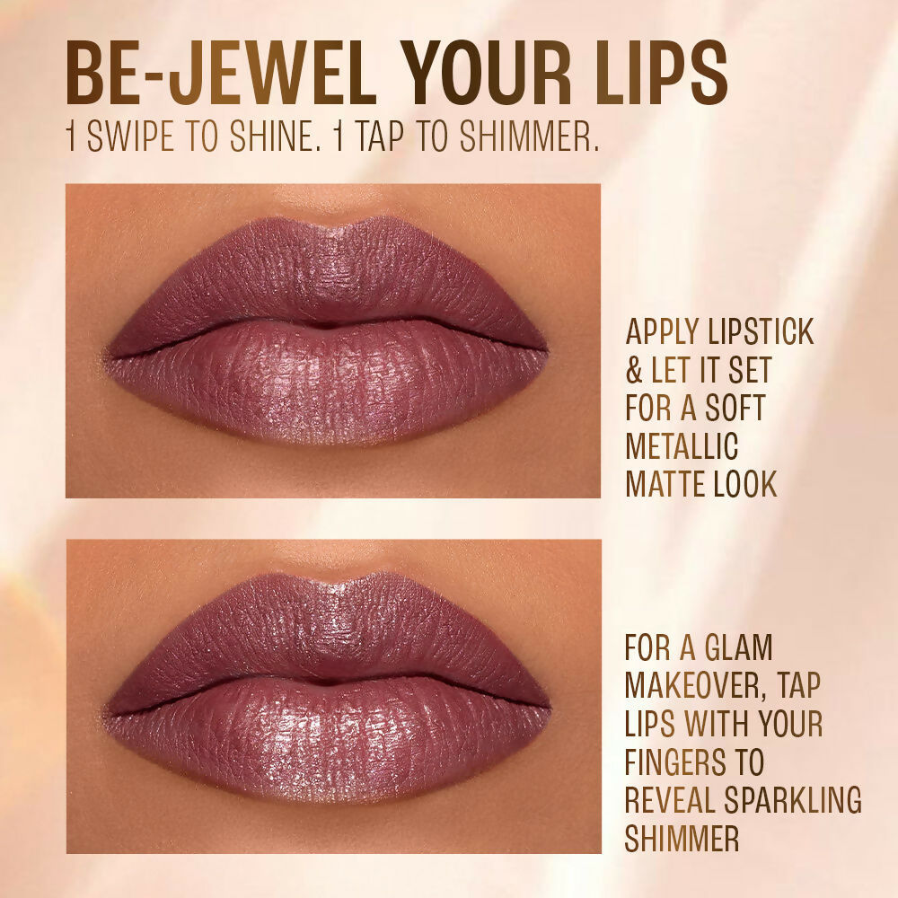 Lakme Be-jewel Shimmer Lip Liquid - Iced Espresso