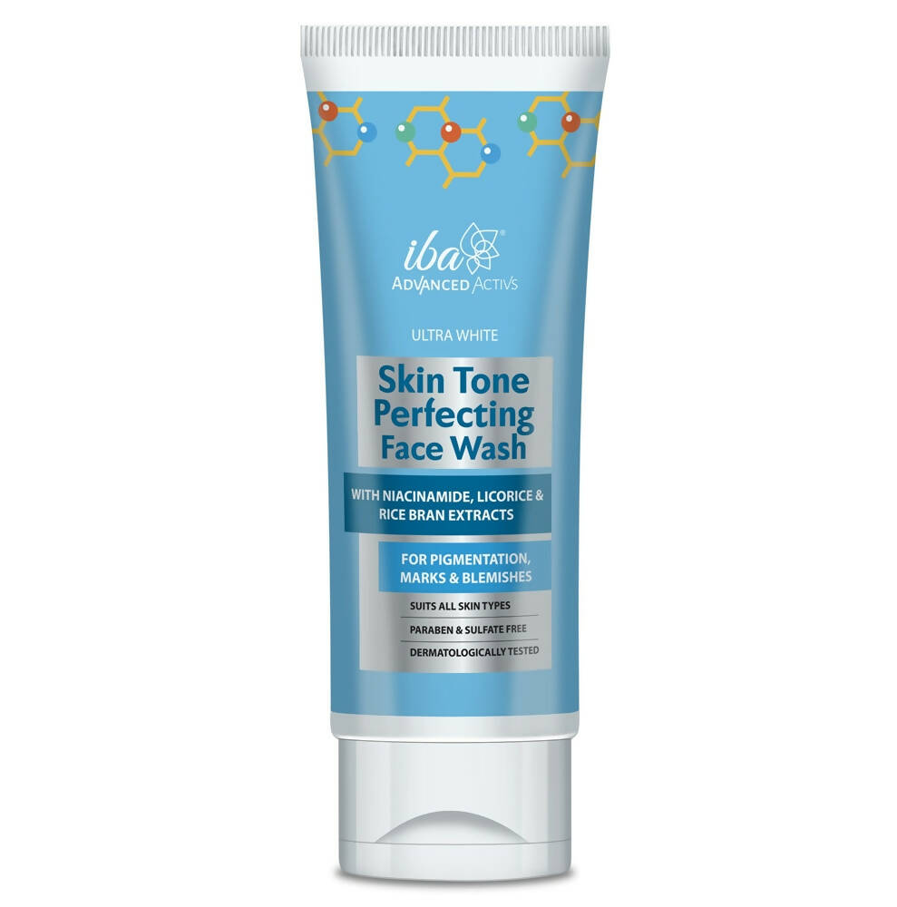 Iba Advanced Activs Ultra White Skin Tone Perfecting Face Wash