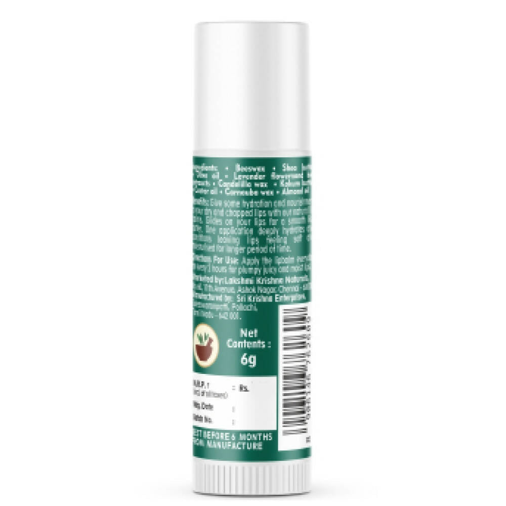 Lakshmi Krishna Naturals Lavender Lip Balm