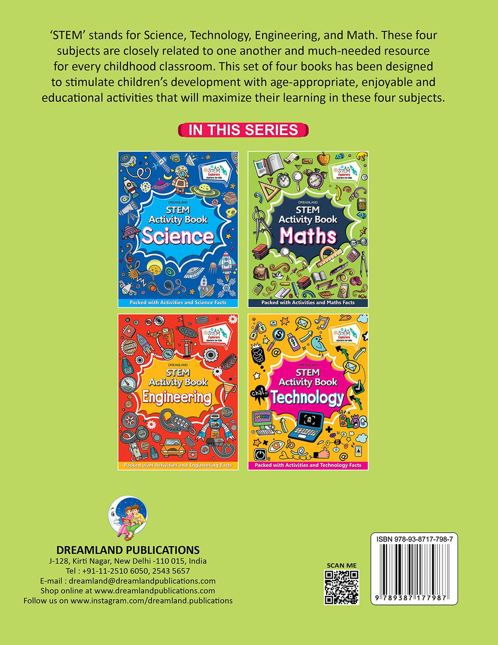 Dreamland STEM Activity Book - Maths