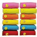 Bright Colour Multipurpose Smiley Pen Pencil Pouch Case