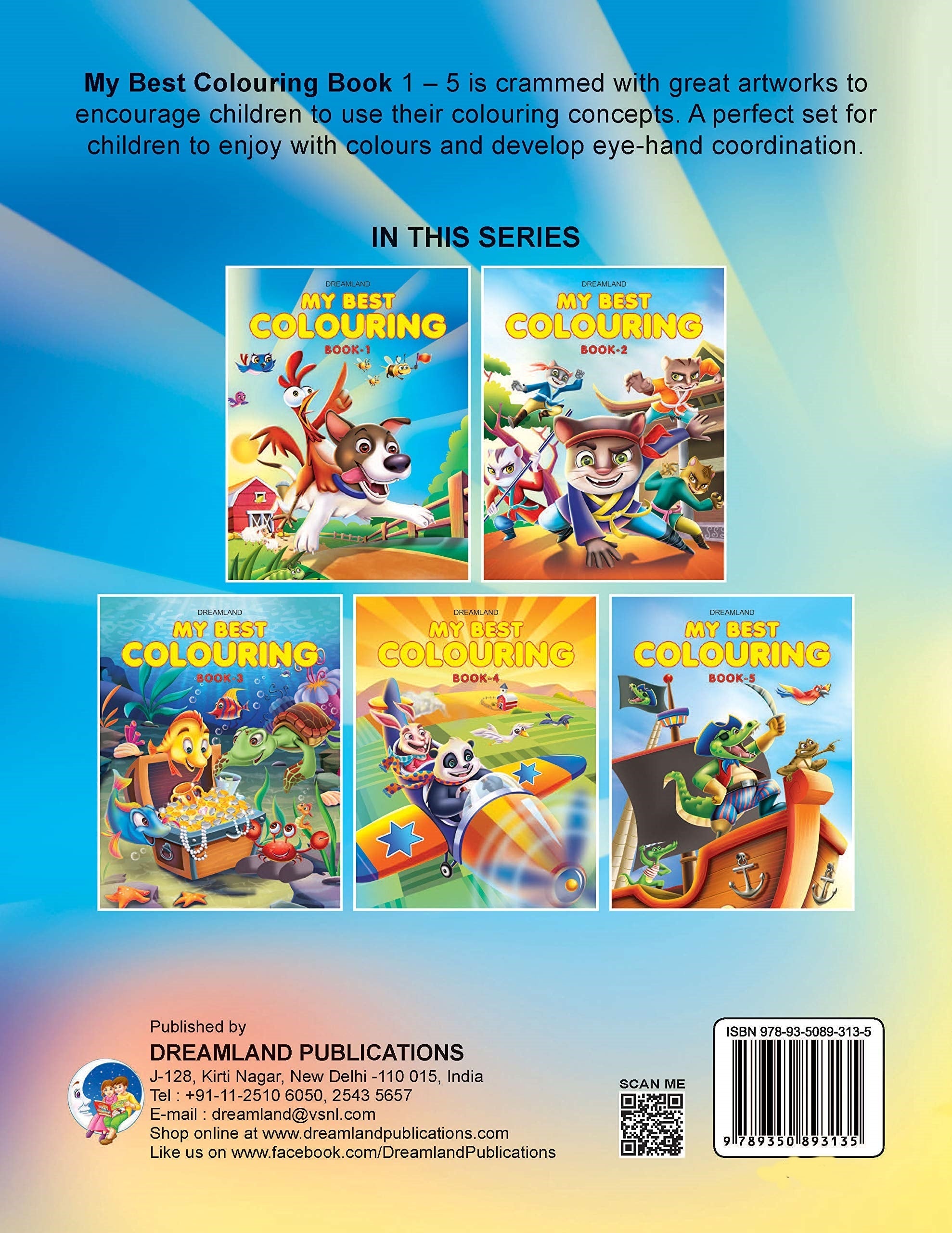 Dreamland My Best Colouring Book - 1