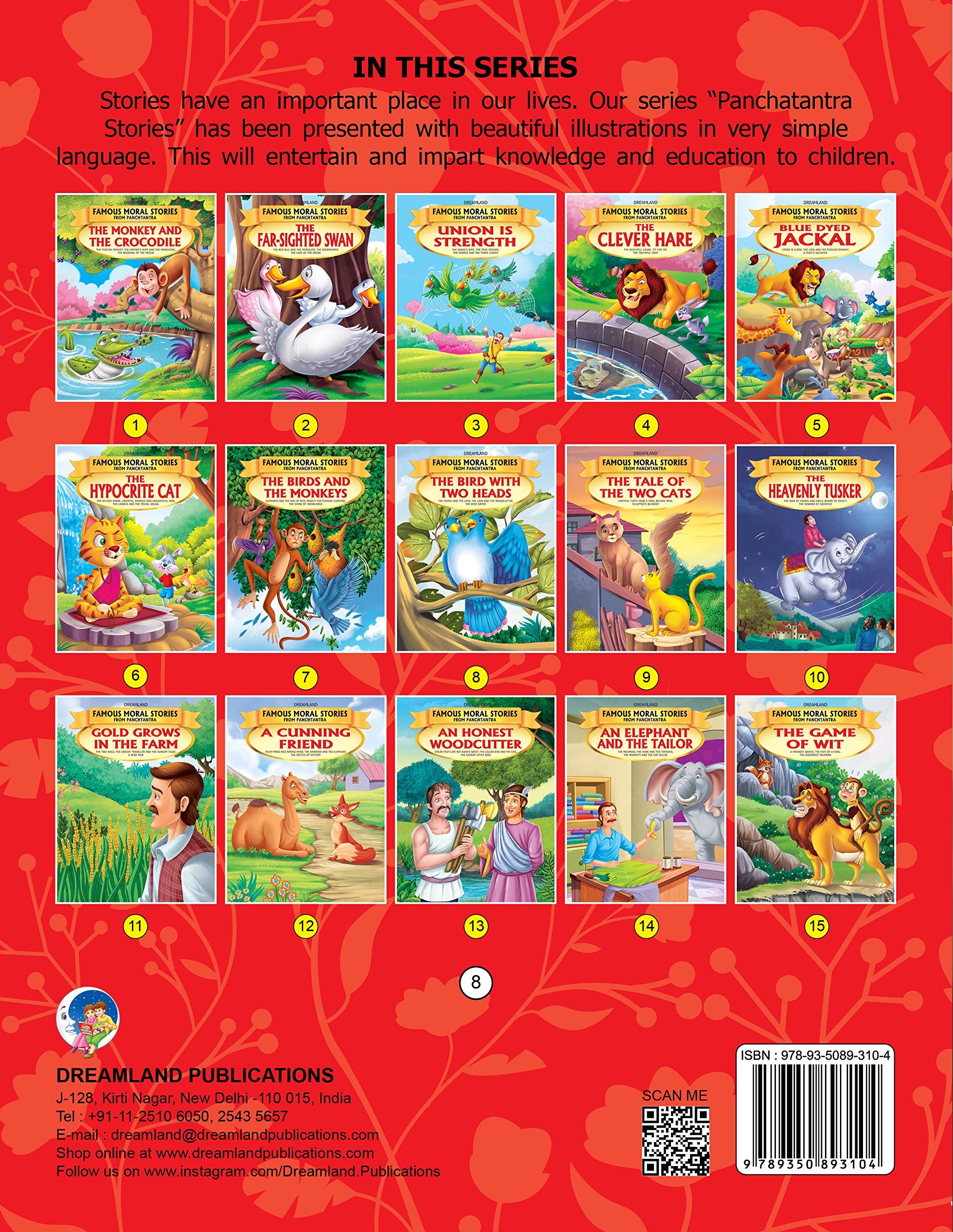 Dreamland The Bird with Two Heads - Book 8 (Famous Moral Stories from Panchtantra)