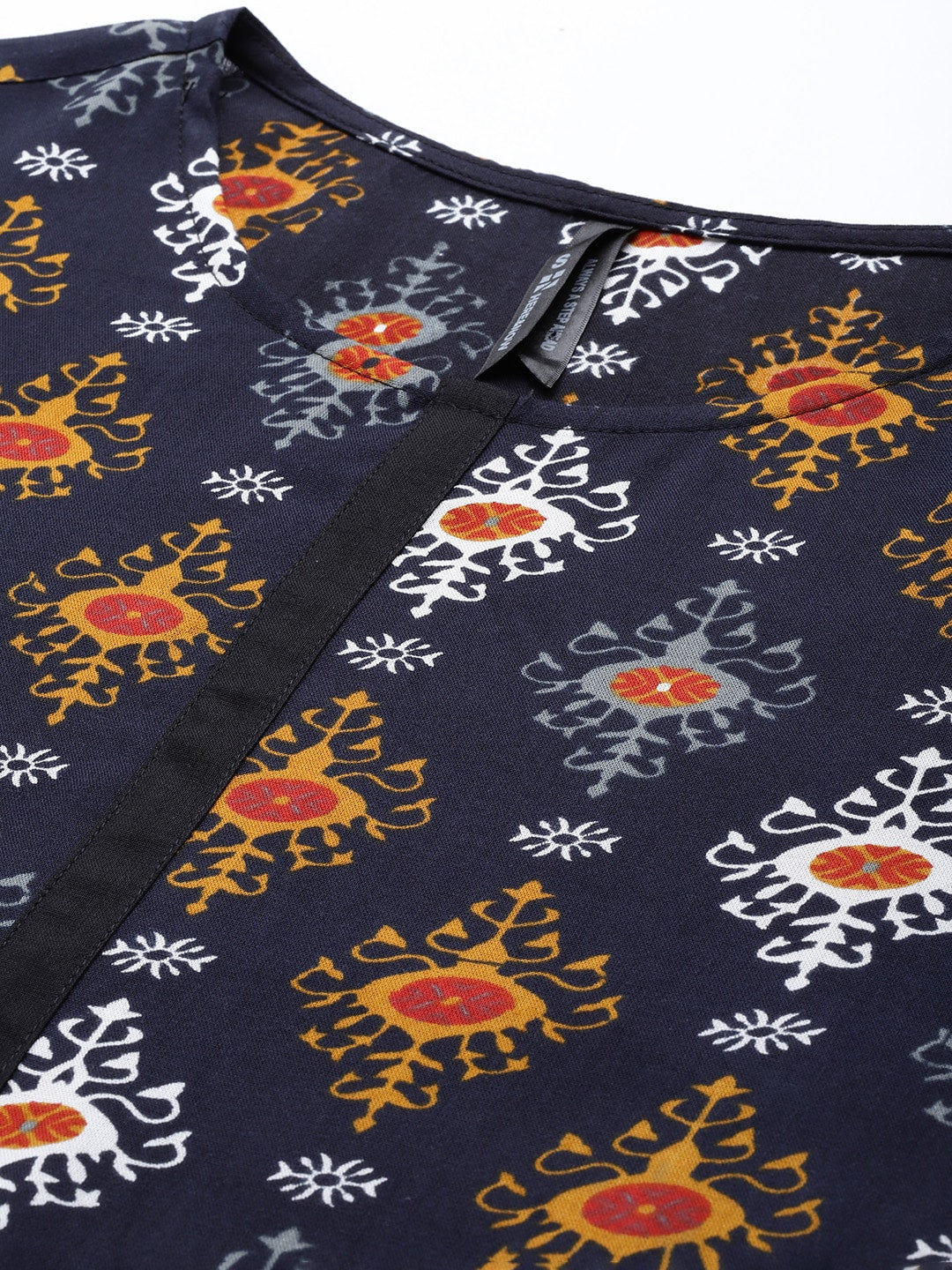 HERE&NOW Women Ethnic Motifs Printed Kurta with Trousers