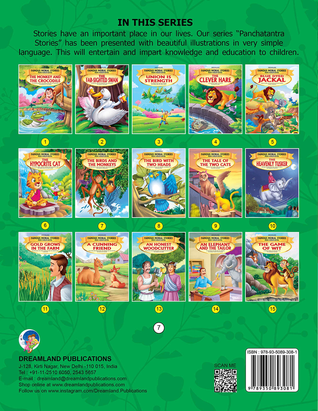 Dreamland The Birds And The Monkeys - Book 7 (Famous Moral Stories from Panchtantra)