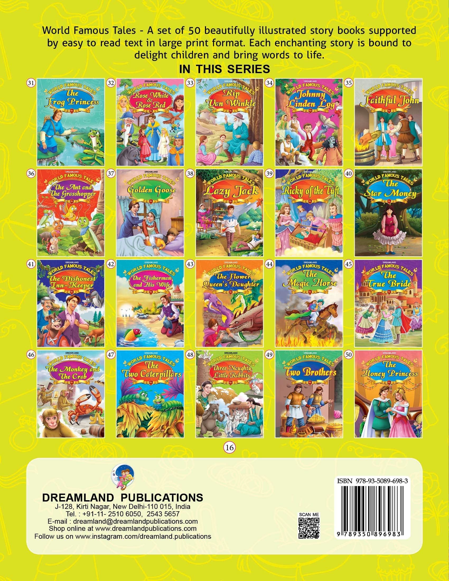 Dreamland World Famous Tales- Goldilocks & The Three Bears