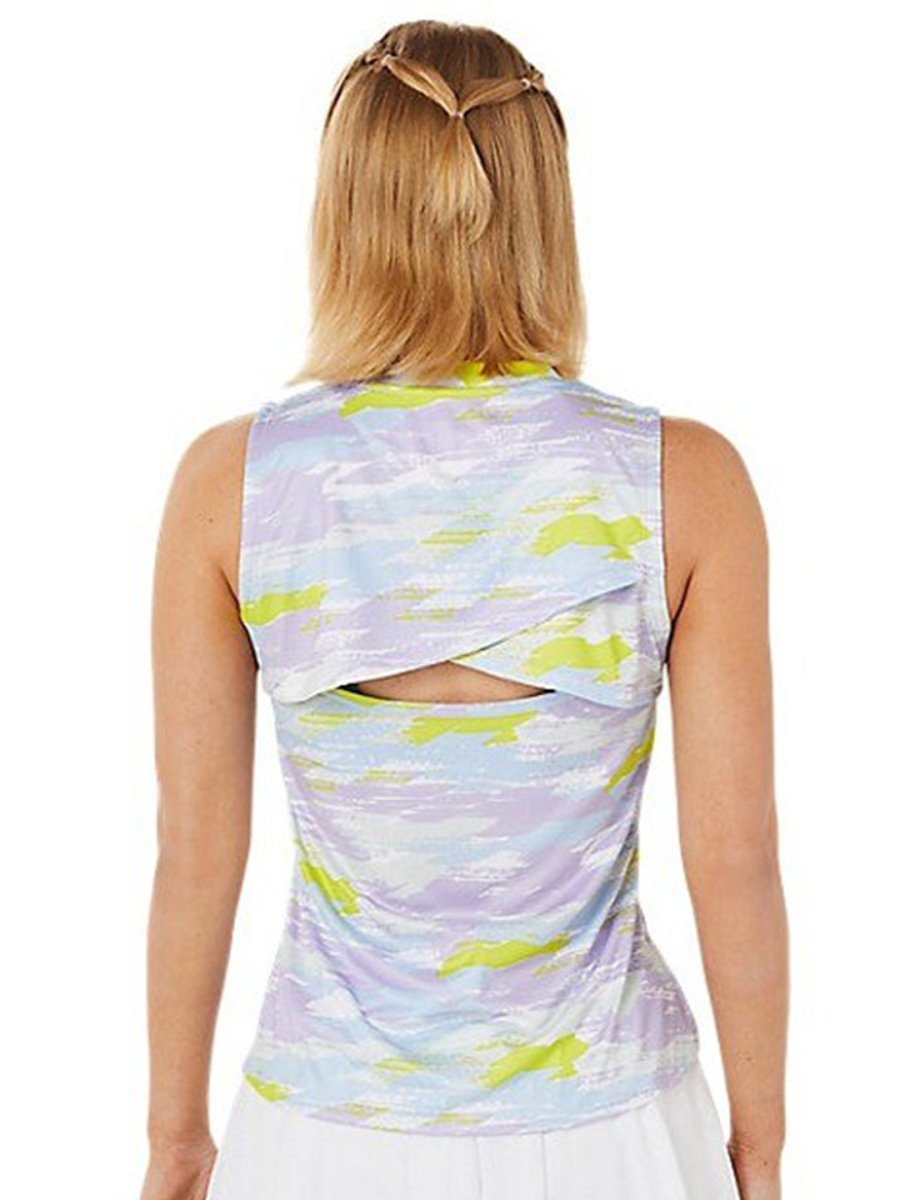 ASICS Match Graphic SS Printed V-Neck T-Shirt