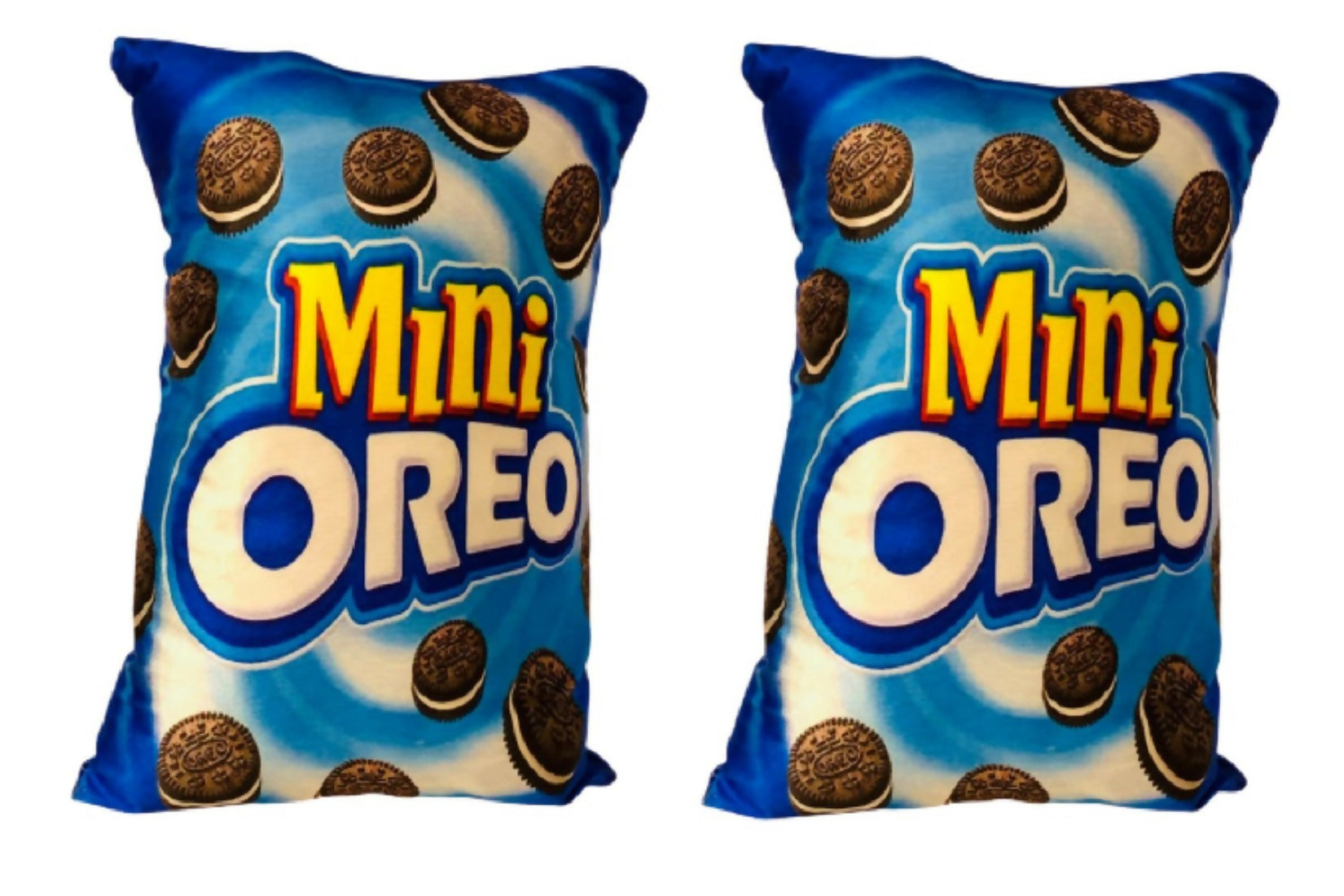 Unique Fashion Pack of 2 Microfibre Filled Reversible Cushion For Kids - 2 Mini Oreo