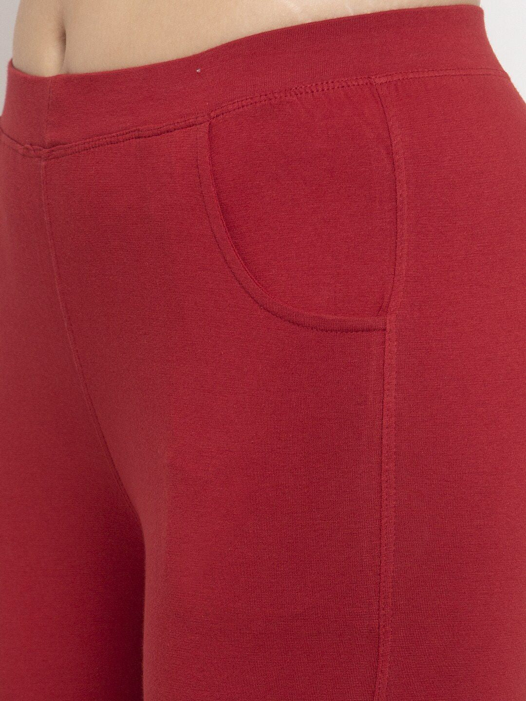 TAG 7 Women Pack Of 2 Solid Ankle-Length Leggings