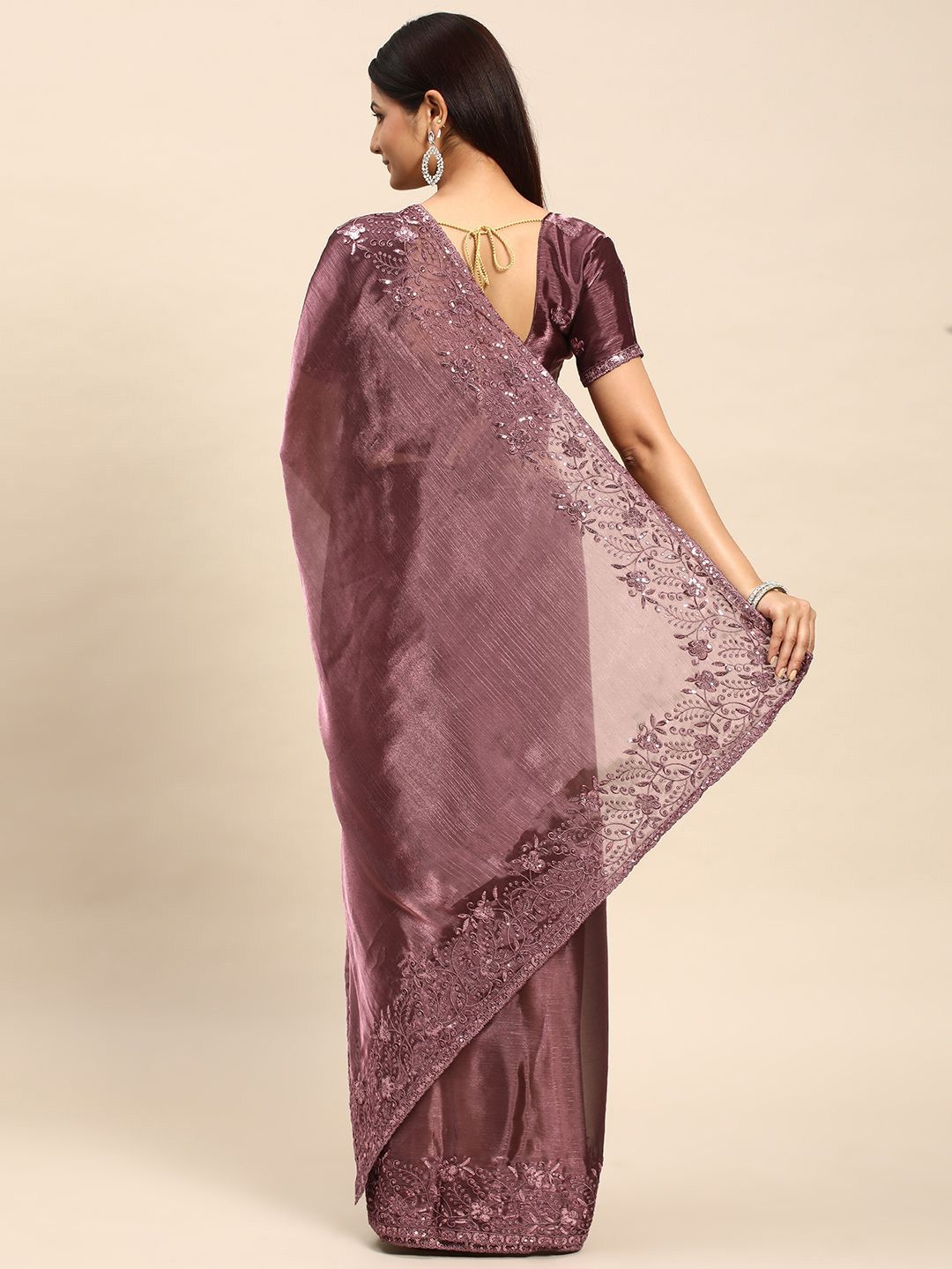 kasee Embroidered Organza Saree