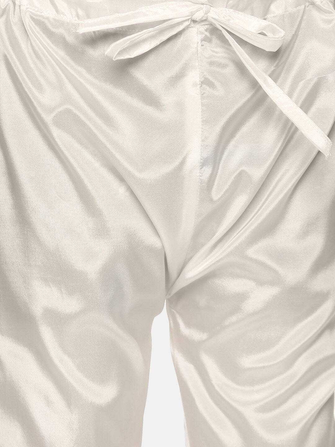 Sethukrishna Boys Gold-Toned & Off-White Kurta With Pyjamas