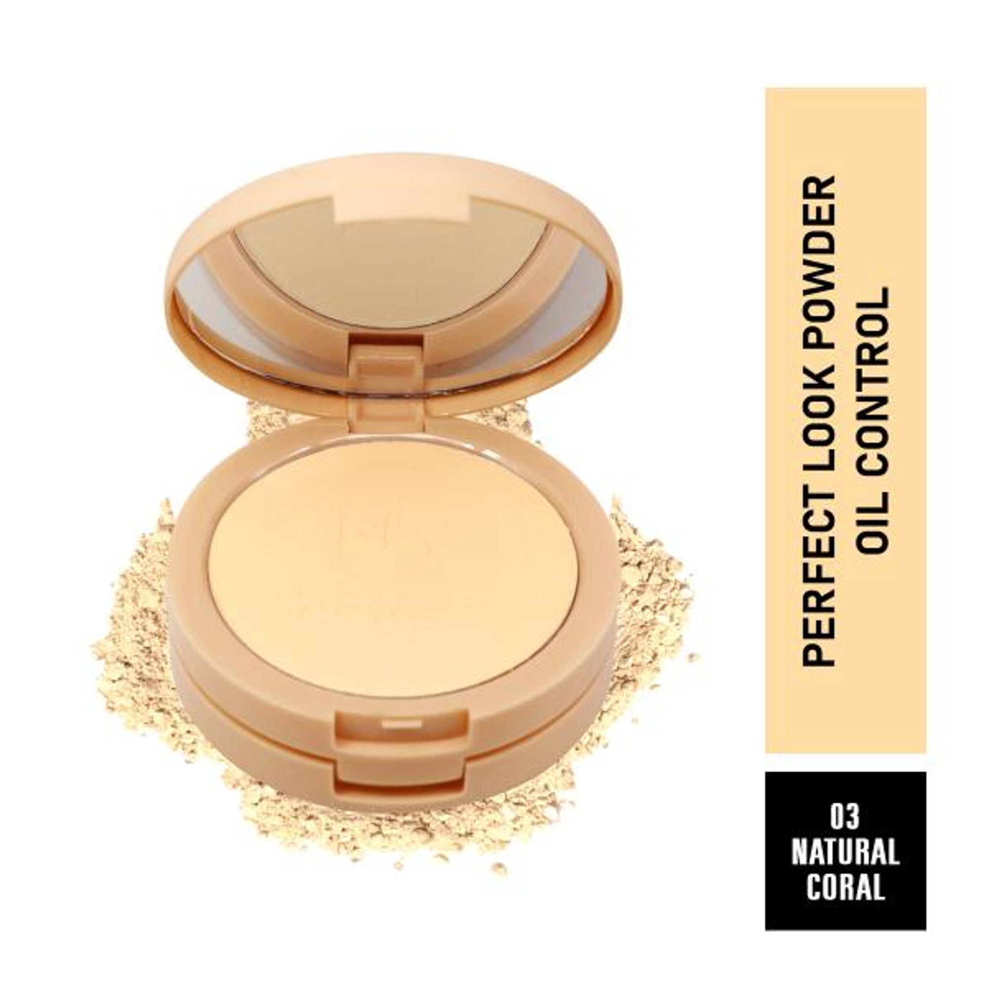 Matt Look Perfect Look 2 In 1 Formula Oil Control Powder - Natural