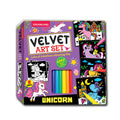 Dreamland Publications Unicorn - Velvet Art Set With 10 Free Sketch Pens