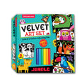 Dreamland Publications Jungle - Velvet Art Set With 10 Free Sketch Pens