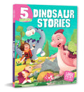 Story Book: 5 Minute Dinosaur Stories - Om Books