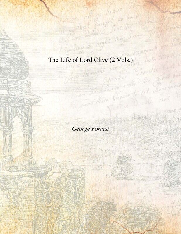The Life of Lord Clive 2 Vols. Set - Gyan Books