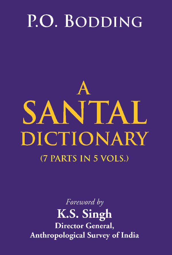A Santal Dictionary 5 Vols. Set - Gyan Books
