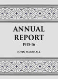 ANNUAL REPORT 1915-16 - Gyan Books