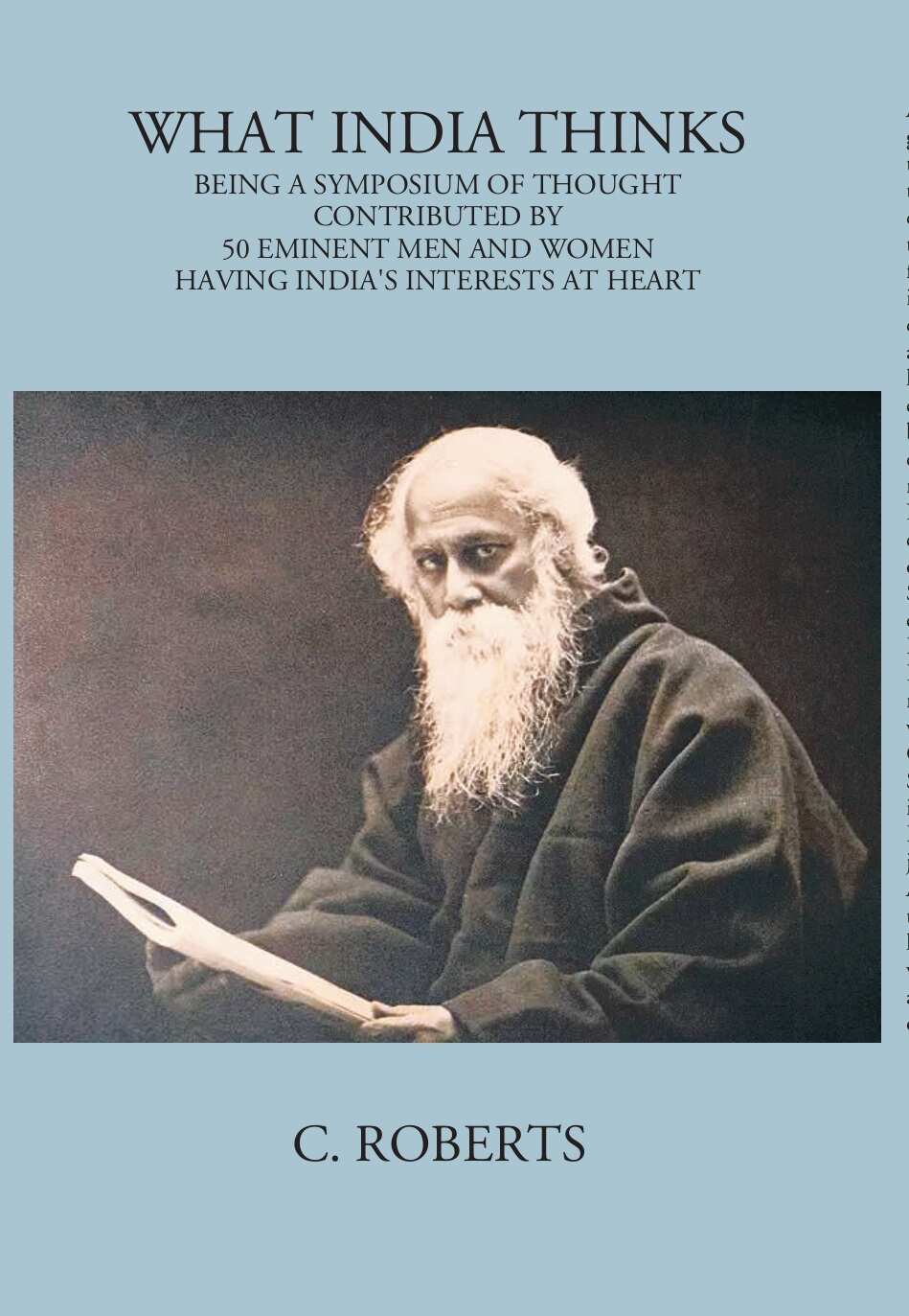 What India Thinks: Being A Symposium Of Thought, Contributed In 1939, By 50 Eminent Women And Men Having India’S Interests At Heart - Gyan Books