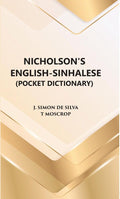 Nicholson's English- Sinhalese (Pocket Dictionary) - Gyan Books