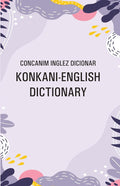 Concanim-Inglez Dicionar Konkani-English Dictionary - Gyan Books