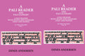 A Pali Reader And Pali Glossary: A Pali Reader With Notes And Glossary (Text And Notes) 2 Vols. Set - Gyan Books