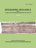Epigraphia Zeylanica Being Lithic And Other Inscriptions Of Ceylon Vol. 2nd - Gyan Books