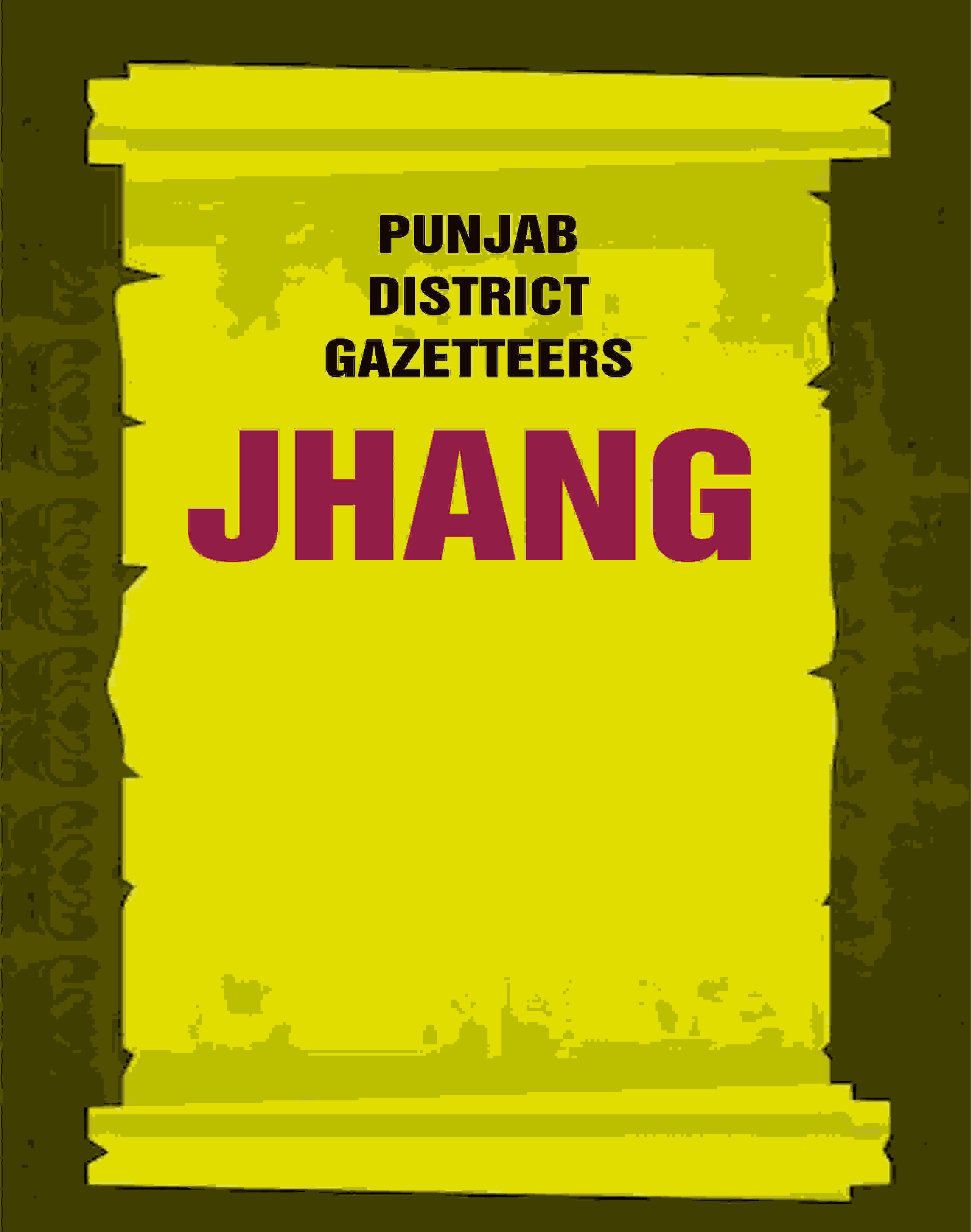Punjab District Gazetteers: Jhang 13th - Gyan Books