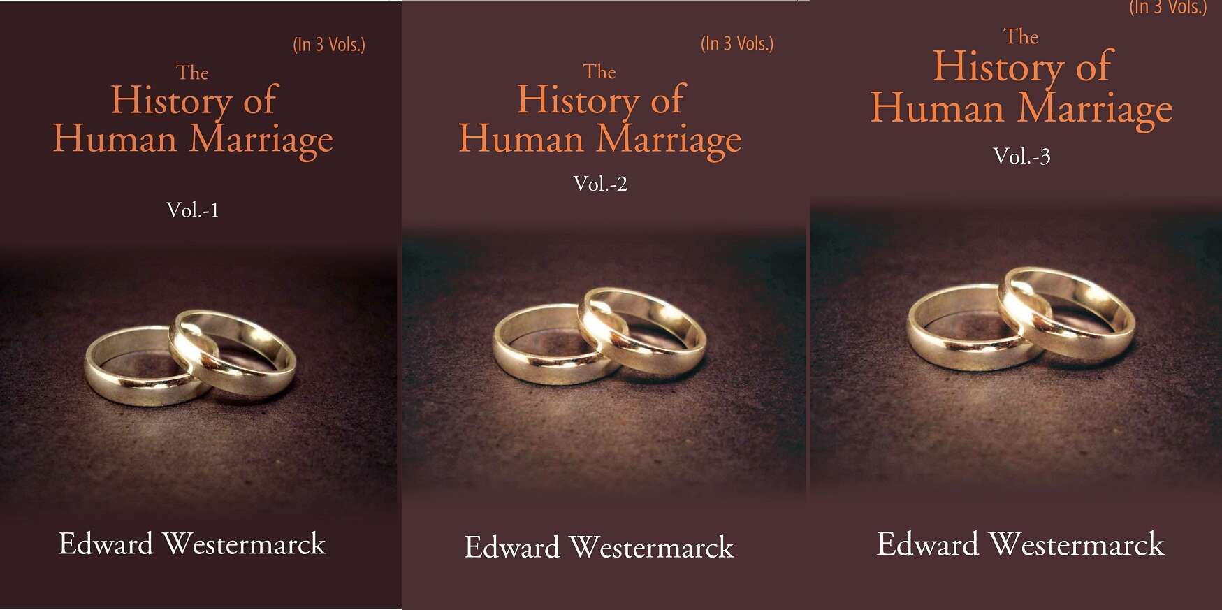 The History of Human Marriage Volume 1st - Gyan Books