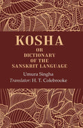 Kosha: Or Dictionary of the Sanskrit Language - Gyan Books