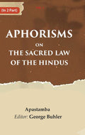 Aphorisms on the Sacred Law of the Hindus 1st - Gyan Books
