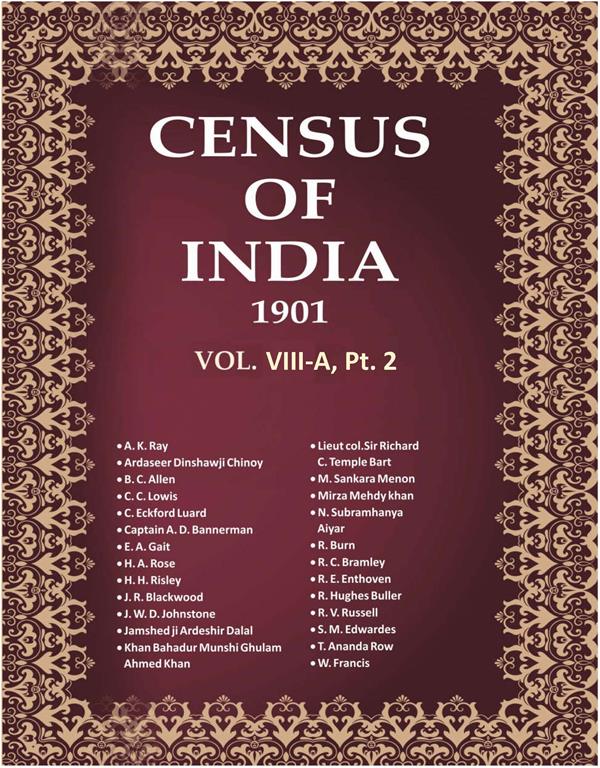 Census of India 1901: Berar - Imperial Tables Book 20 Vol. VIII-A, Pt. 2 - Gyan Books