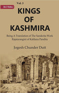 Kings Of Kashmira : Being A Translation of the Sanskrita Work Rajatarangini of Kahlana Pandita 3rd - Gyan Books