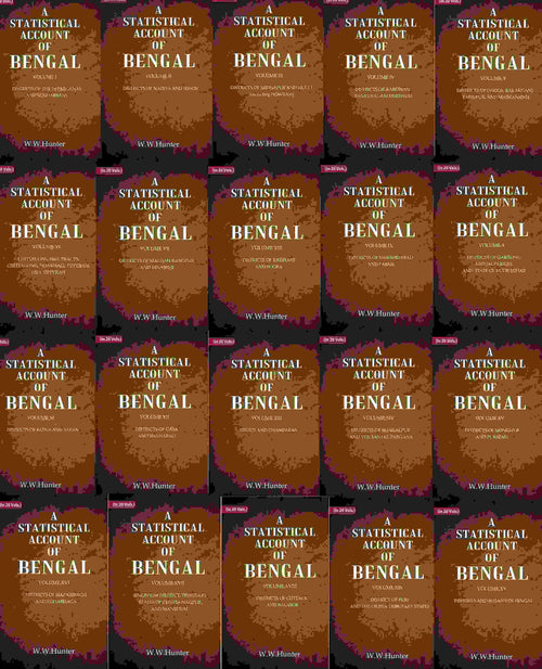 A Statistical Account of Bengal 20 Vols. Set - Gyan Books