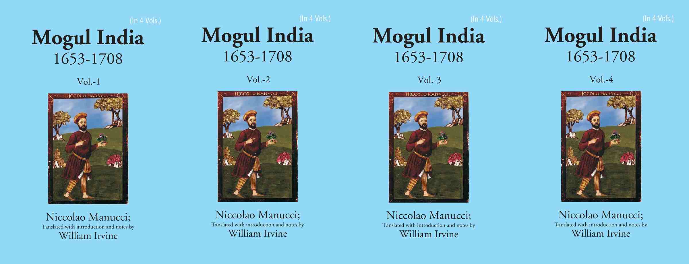 Mogul India 1653-1708 4 Vols. Set - Gyan Books