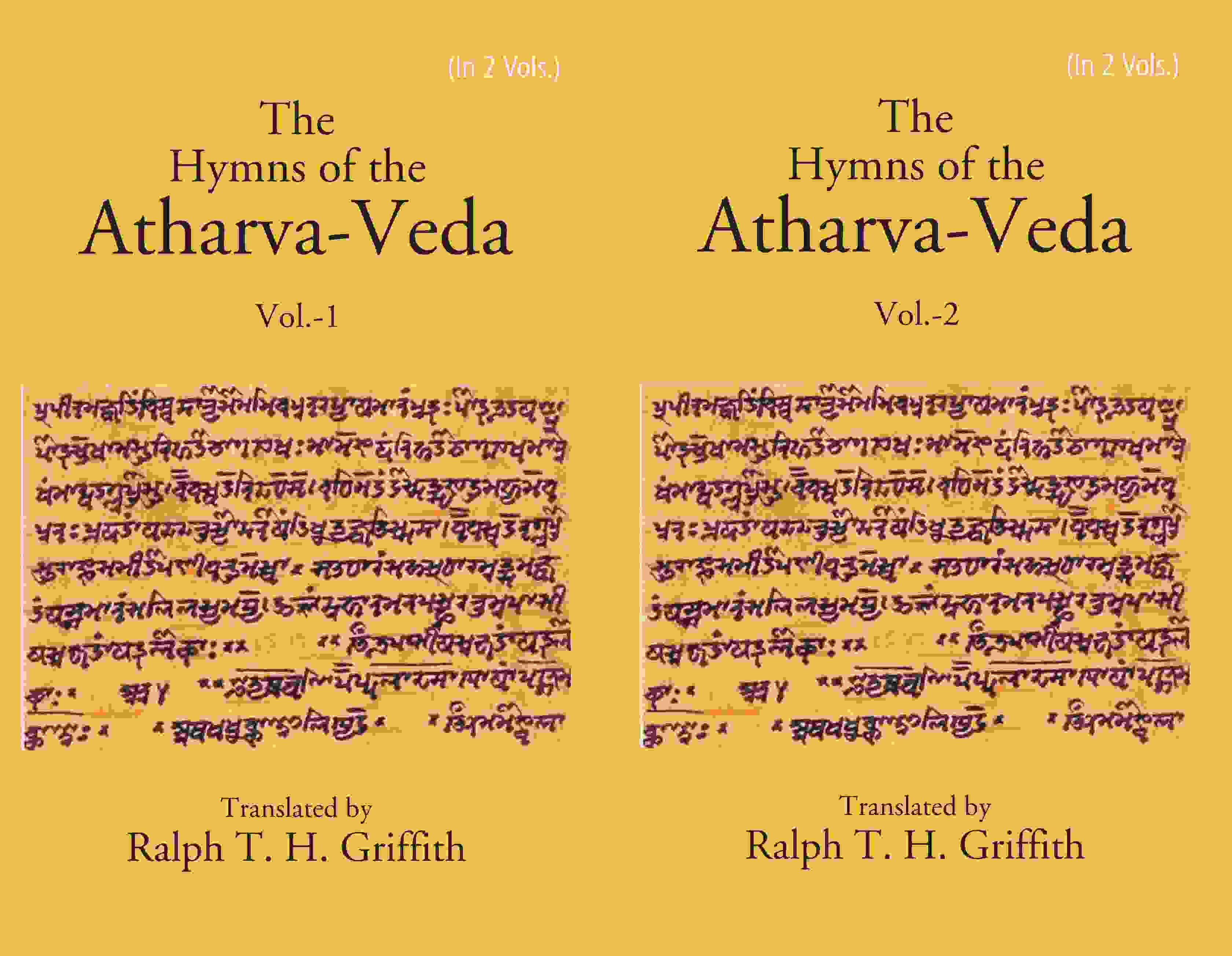 The Hymns of the Atharva-Veda 2 Vols. Set - Gyan Books