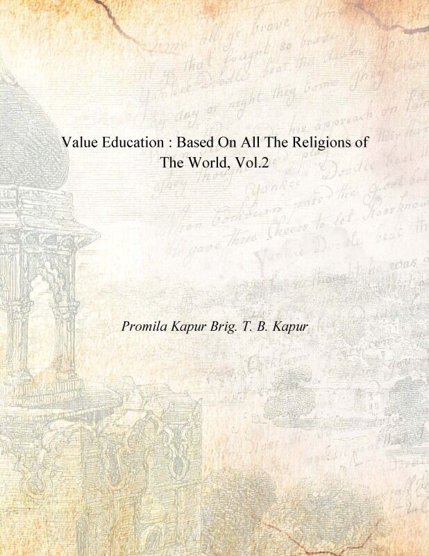 Value Education : Based On All the Religions of the World Vol. 2nd - Gyan Books